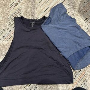 Set of two Athelta muscle tanks